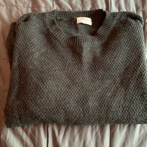Simple gray sweater